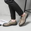 Brogue Men's Shoes New Trend Business Leather Shoes Men's Large Size Oxford Shoes 48 Yards