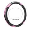37-38cm Car Steering Wheel Cover PU Leather Non-Slip Breathable Steering Covers For Travel Camper Truck RV SUV Car Interior