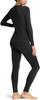 Tesla Heattech Warm Innerwear Set for Thin Long Sleeve Shirt and Long Perfect for and Winter Use Women, Micro-Fleece Lining, Moisture-Wicking,