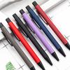 10Pcs Metal Gift Advertising Pen Student Stationery Office Ballpoint Pen Name Promotional Pen