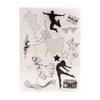 Dancing Girl Clear Stamps Vintage Silicone Seals for DIY Scrapbooking Card Making Embossing Decoration Rubber Stamps top sale