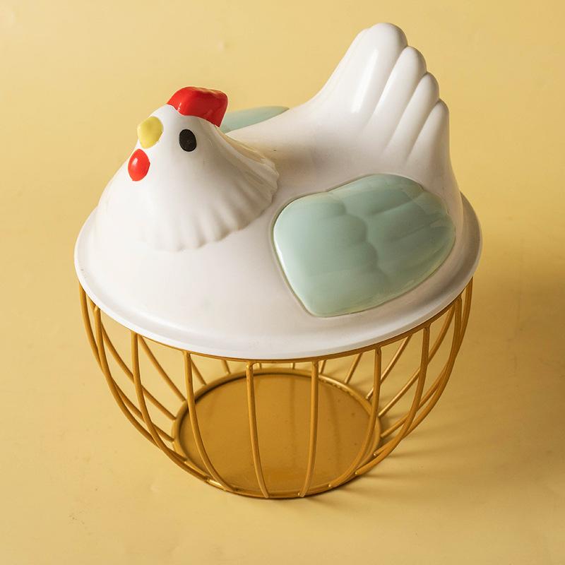Kitchen Egg Basket Storage Basket Vegetable Wrought Iron Storage Basket Storage Basket Fruit Basket Grocery Basket Metal Basket