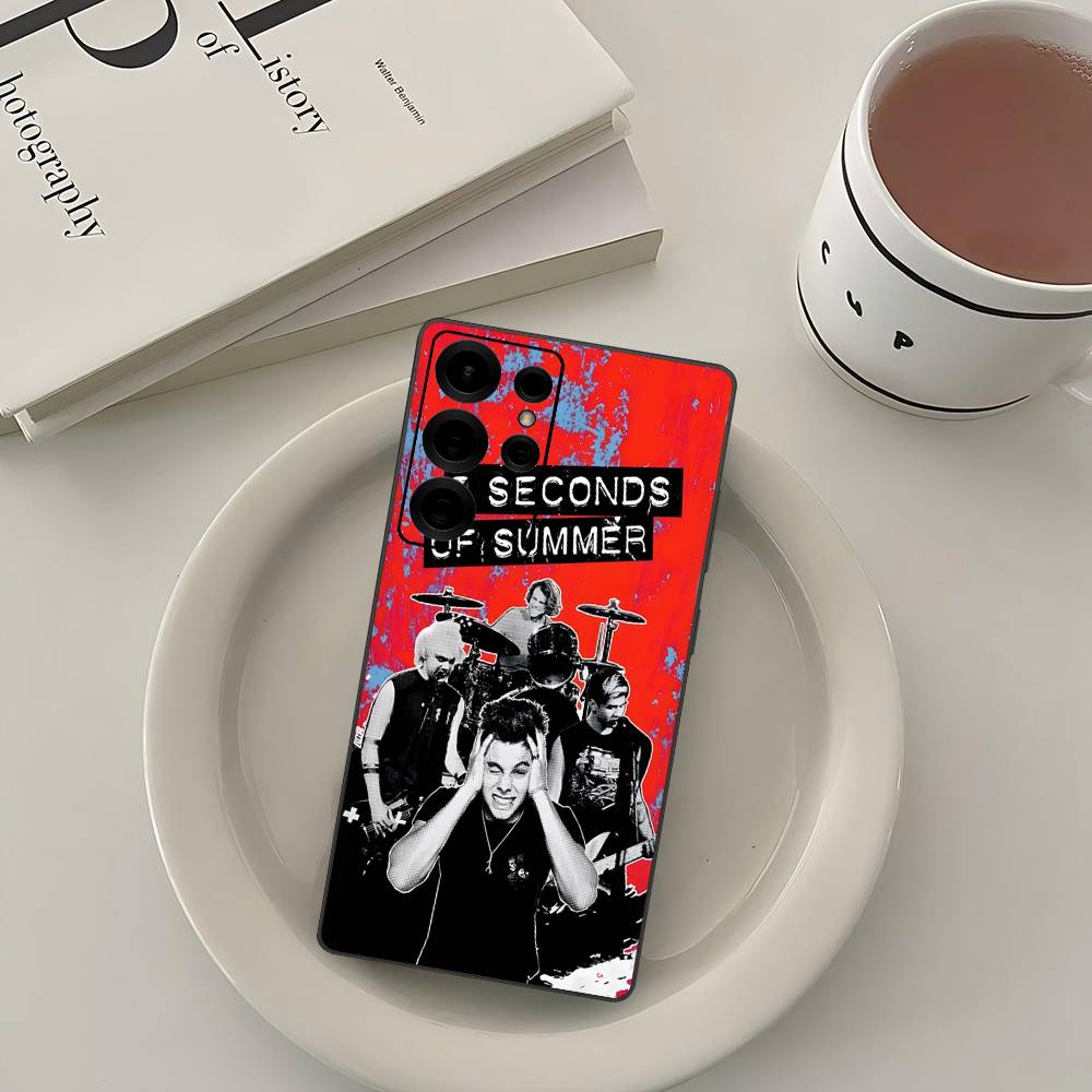 Seconds-of-Summers-5SOS Phone Case For Samsung S 24 Fe 25 Ultra Plus 20 Lite 21 30 22 23 24 22 Ultra 5G Fundas