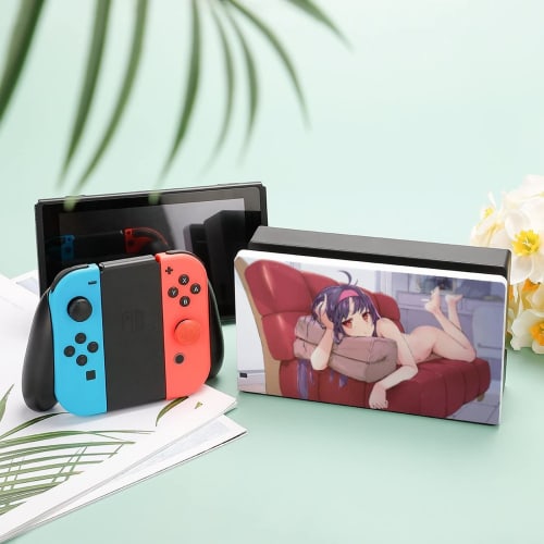 Sword Art Online (SAO) Yuuki Switch Dock Case, Character Design [Durable PC Material for Full Protection] Scratch-Resistant, Drop-Resistant, Dust-Resi