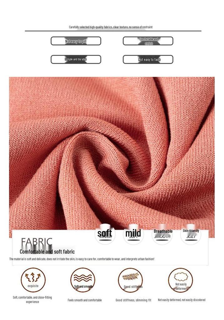 Women's Ice Silk Short Sleeve Knit T-shirt - Summer 2026, Stylish, Loose Slimming Fit, Lightweight & Fashionable for Moms