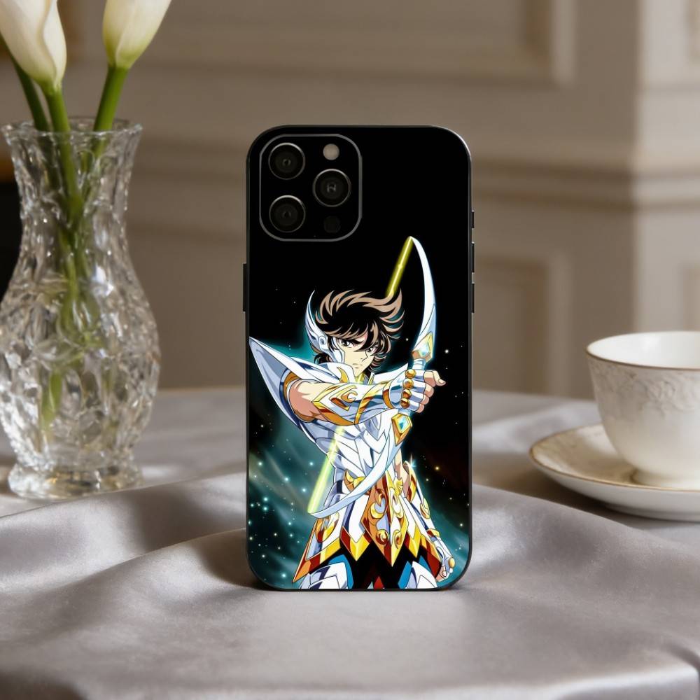 Anime S-Saint-T S-Seiya-A Phone Case Silicone Soft For IPhone 17pro 16 15 14 13 12 11 X XR Plus Pro Max Plus
