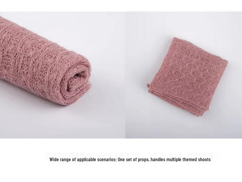 Panno Swaddle e Coperta Avvolgente per Fotografia di Neonati