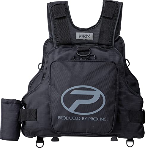 Prox Floating Game Vest (PX313) Adult One Size Fits Most, Black X Black