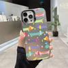 Colorful Dachshund Pattern Phone Case For iPhone 17 Pro Max 16 15 Pro 14 13 12 11 XR 17Air Plus Hard Matte Cover