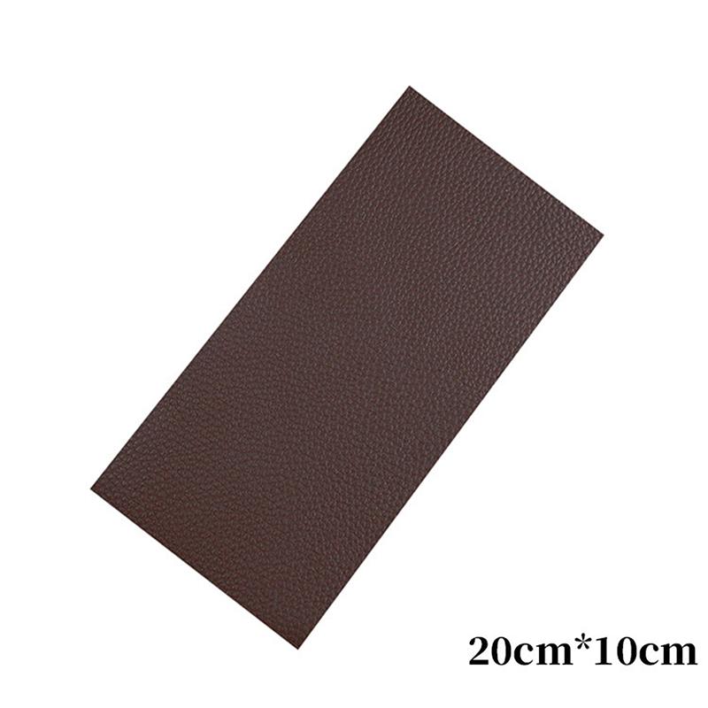 20*10Cm Patch Adesivo in Pelle per Riparazione Nastro Autoadesivo Casa Fai da Te Ripara per Divano Moto Sedile Auto Borsa Lenzuola Casa Patch