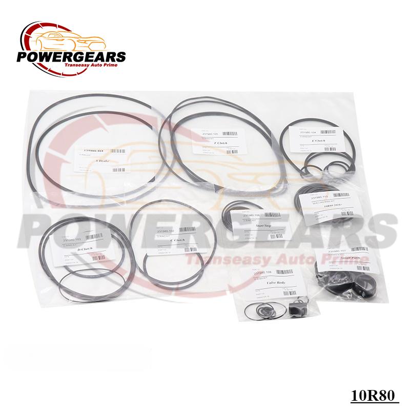 New 10R80 10-Speed Automatic Transmission Seal Gasket Kit Overhaul Gasket Kit for Ford Lincoln