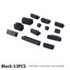 Computer Accessories RJ45 Interface Stopper USB Type-C Port Laptop Anti Dust Plug Dustproof Cover