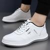 Ανδρικά παπούτσια 2025 νέα ανδρικά casual δερμάτινα παπούτσια ανδρικά παπούτσια χαμηλού τοπ φοιτητικά ευέλικτα παπούτσια τρεξίματος