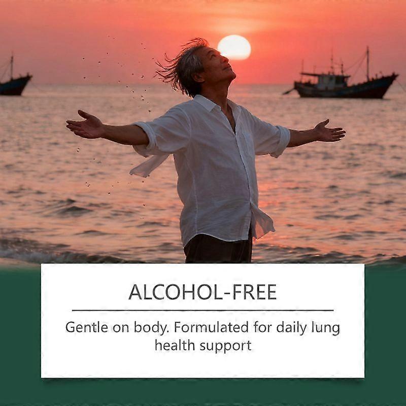 Gocce di Verbasco per i Polmoni ed Estratto di Foglie di Verbasco per i Polmoni con Clorofilla, Integratore Naturale a Base di Erbe per la Pulizia dei Polmoni, Integratore per il Supporto Respiratorio