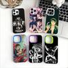B-Bad B-Bunny DtMF Singer Colorful Silver Cover Phone Case For IPhone 17 16 Pro Max 15 Pro 14 Plus 11 12 13 X XS Max XR