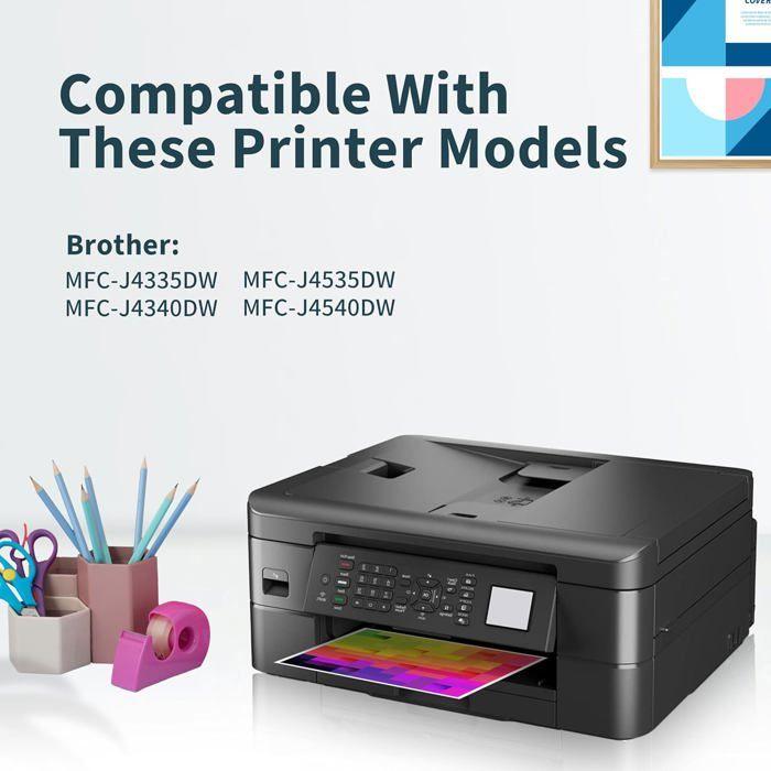 Tintenpatrone - CHOUMICHA - LC426 - 4er-Pack - Kompatibel mit Brother - Hohe Ergiebigkeit