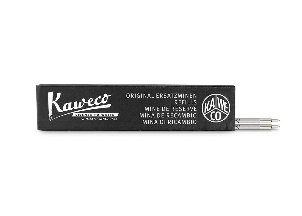 Kaweco Ballpoint Pen Refill Needle Type of Black Oil-Based (D/1), Short, (Set 2), 10002053,