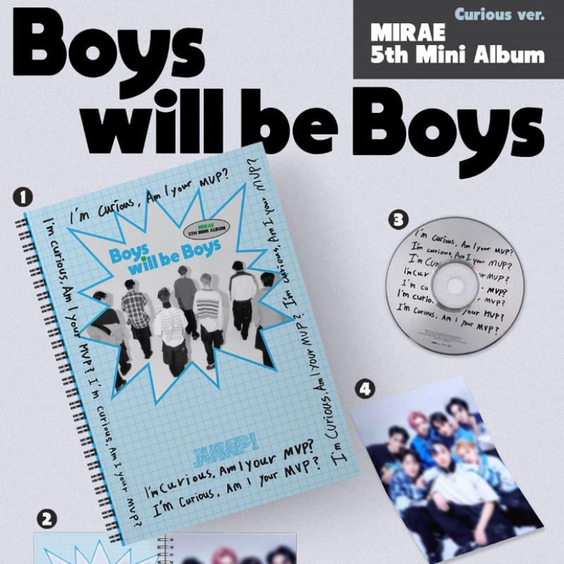Future Boy Boys Will Be Boys 5th Mini Album