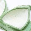 Lingerie Women's Thin Bra Summer Thin Bra No Underwire Large-sized Full Cup Closure Bra Push Up Bra