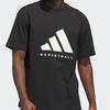 adidas Unisex ADI BB TEE Cotton Basketball Short Sleeve T-Shirt JX5575