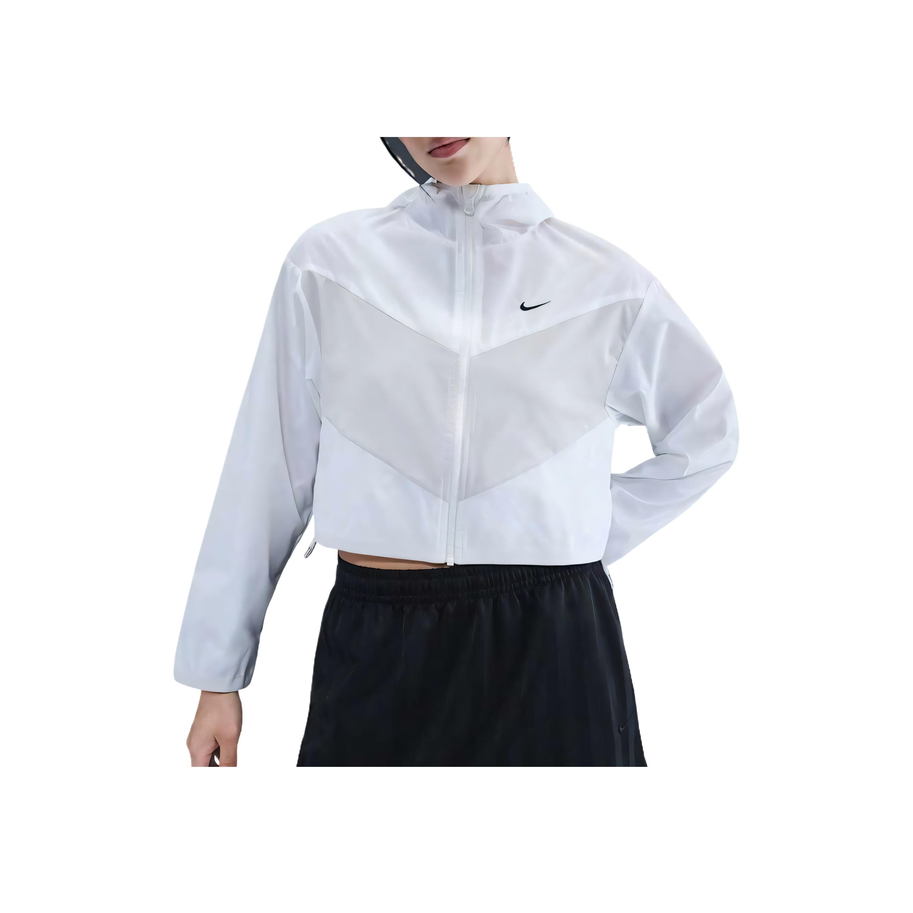 Nike Спортивная одежда Windrunner Простая Модная Универсальная Однотонная Куртка Женские куртки HJ1183-101 S