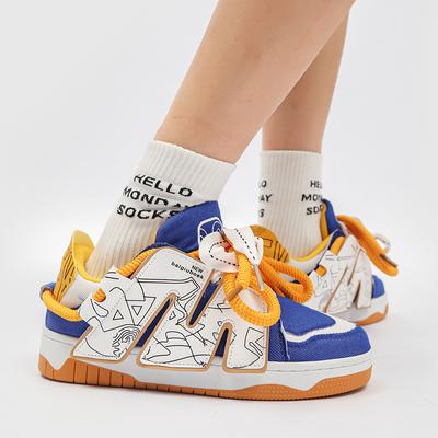 Tênis Masculinos Sapatos Retro Clássico Streetwear Hip-Hop Punk Skate Sapatos Moda Tênis Casal Ao Ar Livre Ginástica Esporte Casual Sapato