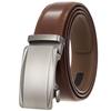 1Pcs Automatic Buckle Belt, Casual Belt, Men'S Korean Version Trendy Belt Ly36-35349-1
