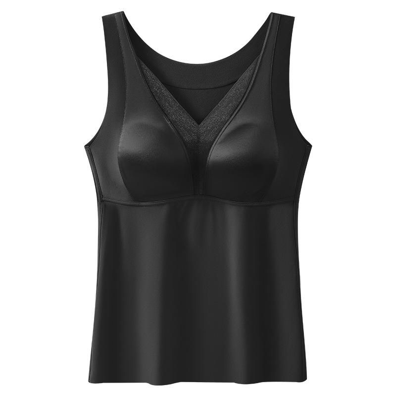 Lace Satin Aloe Antibacterial Warm Back Smoothing Bra - Women's 10A with Comfortable Lift