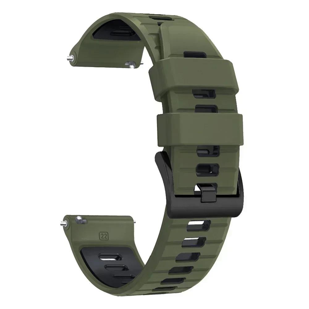 Silikon Uhrenarmband für Garmin Venu 4 3 2 SQ Sportband für Forerunner 570 265 165 245 255 Music/Vivoactive 6 5 Armband Correa