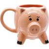 Disney Pixar Hamm 3D Birthday SAN5157 "Toy Story" Mug, Die-Cut, Approx. 360ml, Merchandise, Tableware, Gift, Women, Children,