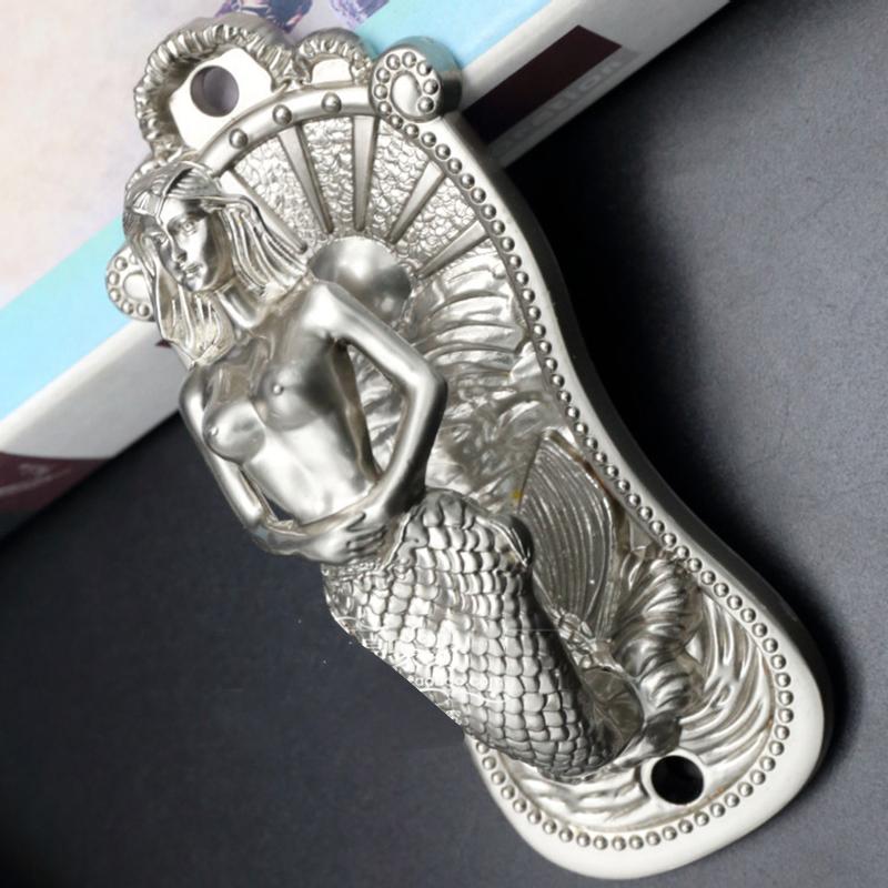 Vintage Mermaid Decorative Hook Wall Mount Curtain Coat Hat Hook Wall Art Decor Home Storage & Organization 5x12cm WWO66