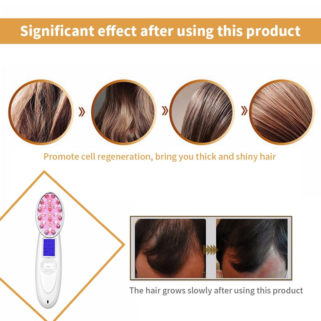 Laser Hair Growth Comb Anti Hair Loss Massager Hair Regrowth Comb Brush