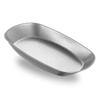 Stainless Steel Serving Plates 10 Inches Dinner Dishes Metal Camping Plate for BBQ Snack