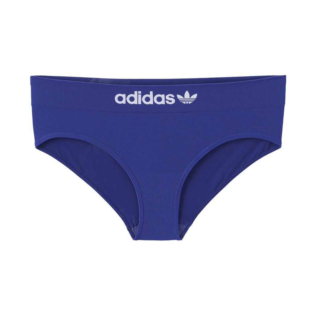 Adidas Originals Letter Logo Full Coverage Comfortable Stretch Triangle Underwear Women Underwear Night-Sky-Gray 4A4H67-811