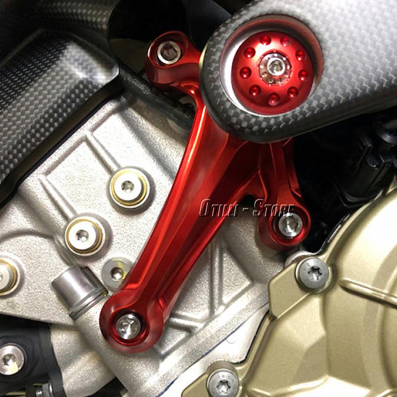 Motorcycle Accessories CNC Aluminum For Ducati Streetfighter V4 Panigale V4 S V4S New Engine Right Upper Bracket Parts
