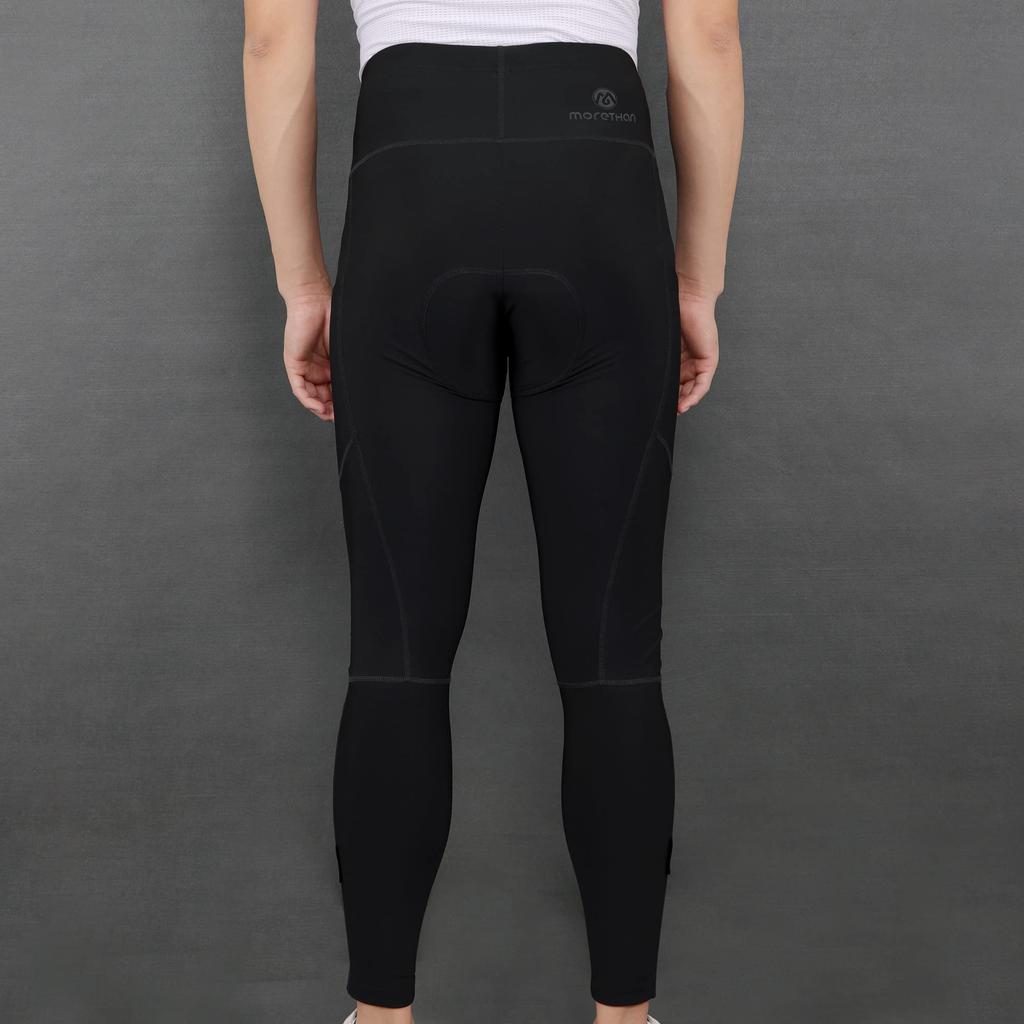 Morethan Cycling Fleece Cold Side 3 3XL Pants, Lining, Protection, Pockets, Men's, Colors, DVP-016, Black,