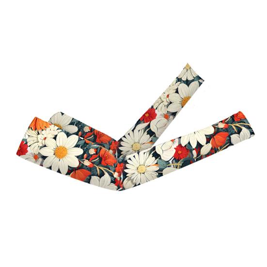 

1 пара летних нарукавников Ice Silk с защитой от ультрафиолета, дышащие, нескользящие, эластичные, для мужчин и женщин, для езды на велосипеде, рыбалки, длинные, охлаждающие нарукавники