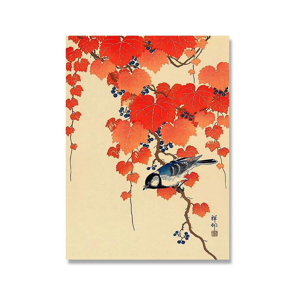 Katsushika Hokusai Vintage Plagát Japonské Cestovné Umelecká Tlač Yayoi Retro Maľba na Plátne Nástenný Obrázok Do Obývacej Izby Domáca Dekorácia