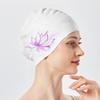 New Silicone Swimming Cap Waterproof and Durable Swim Cap for Long Hair No-slip Swim Cap for Women