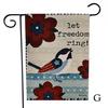 Garden Flag Indoor Outdoor Home Decor Letters Flowers Flag