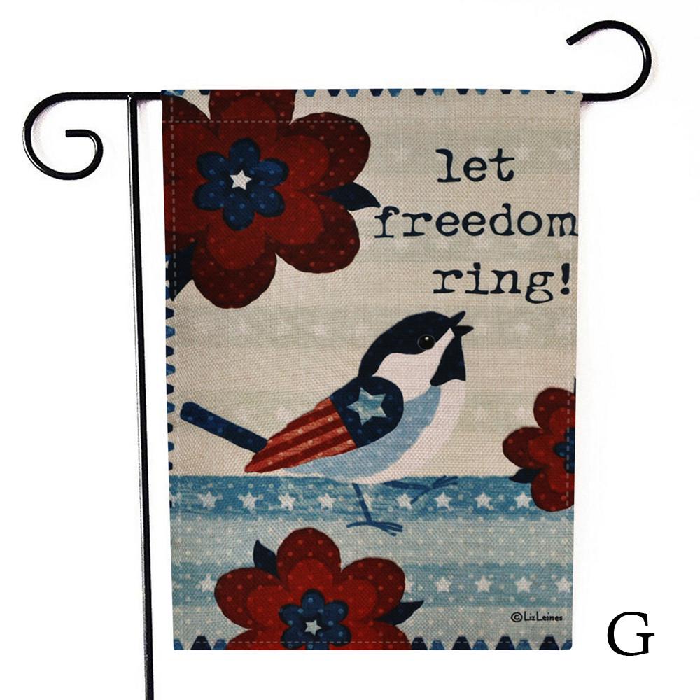 Garden Flag Indoor Outdoor Home Decor Letters Flowers Flag