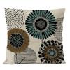 Home Decorative Throw Pillow Rustic Geometric Floral Pillow Cover Multi Flower Pillow Case Sofa Cushions _,(4)
