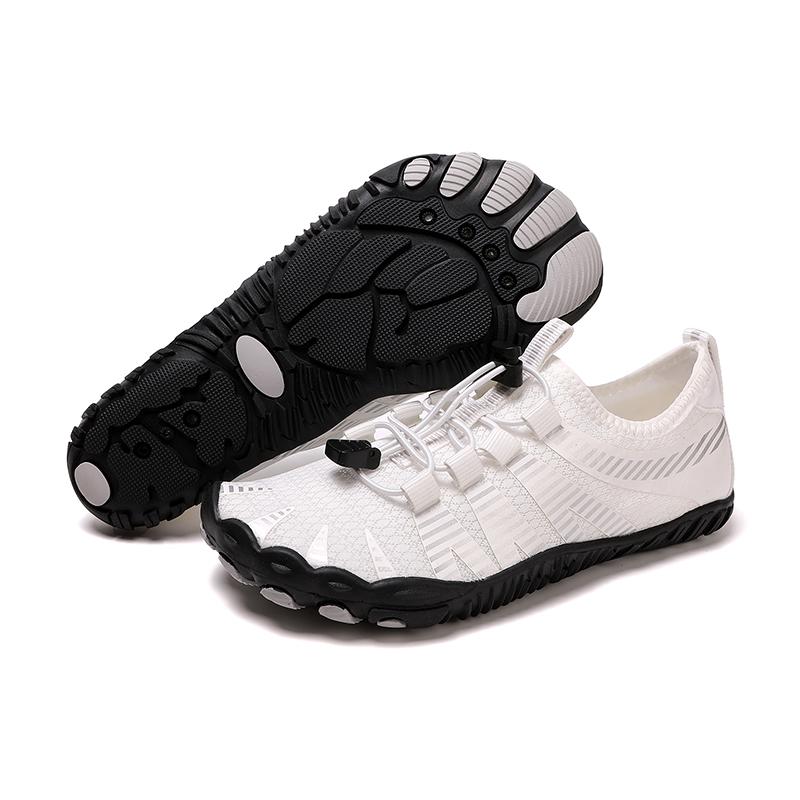 Schnelltrocknende Wasserschuhe Atmungsaktive Aquatik-Sneaker Strand-Badeschuhe Outdoor-Freizeit-Wanderschuhe Fünf-Finger-Sneaker Anti-Rutsch