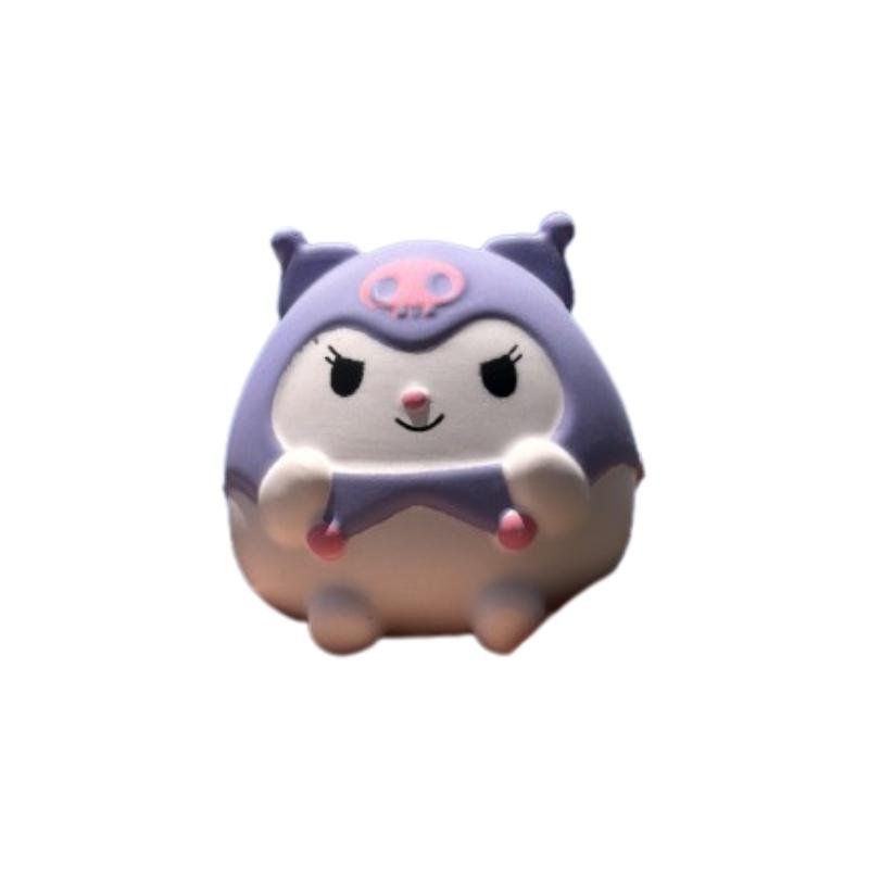 Cute Slow Rebound Little Milk Dragon Stress Relief Toy For Kids And Adults Non-toxic Pvc Material, Fun Decorative Collectible