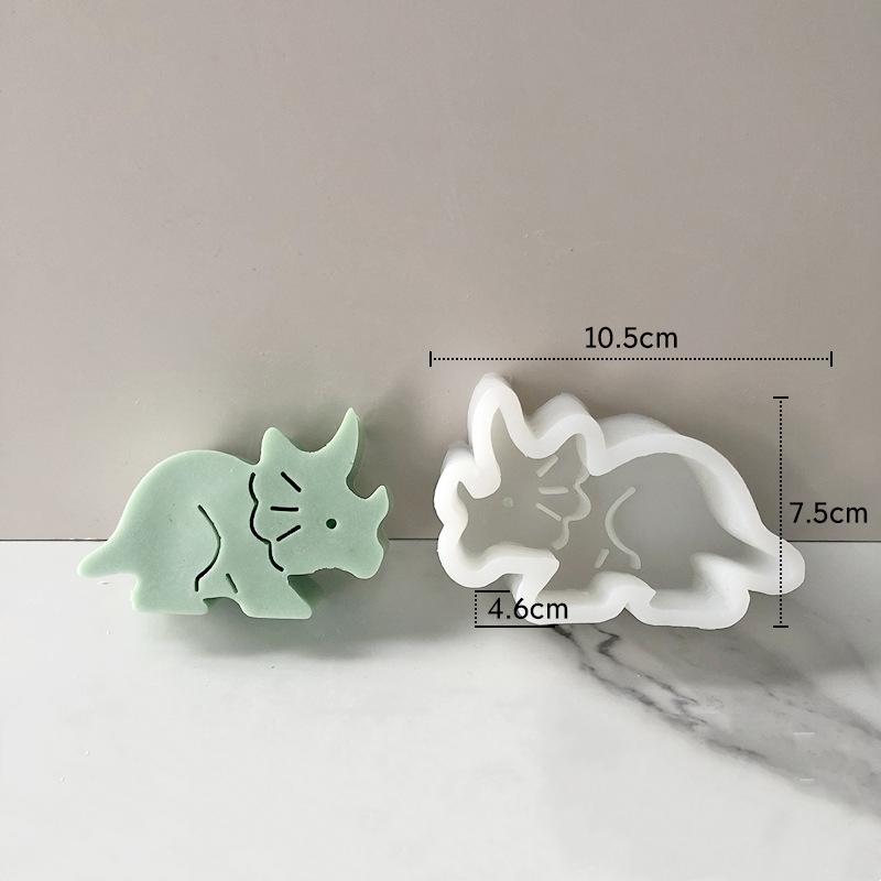 Silikonform Verschiedene Formen Dinosaurierform Harzform Hohe Qualität Für DIY-Projekte Kerzenherstellung Handgemachte Geschenke