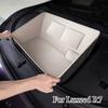 For Luxeed R7 Car Front Trunk Storage Bag Compartment Leather Organizer Protective Pad Modification Interior Car Accessories