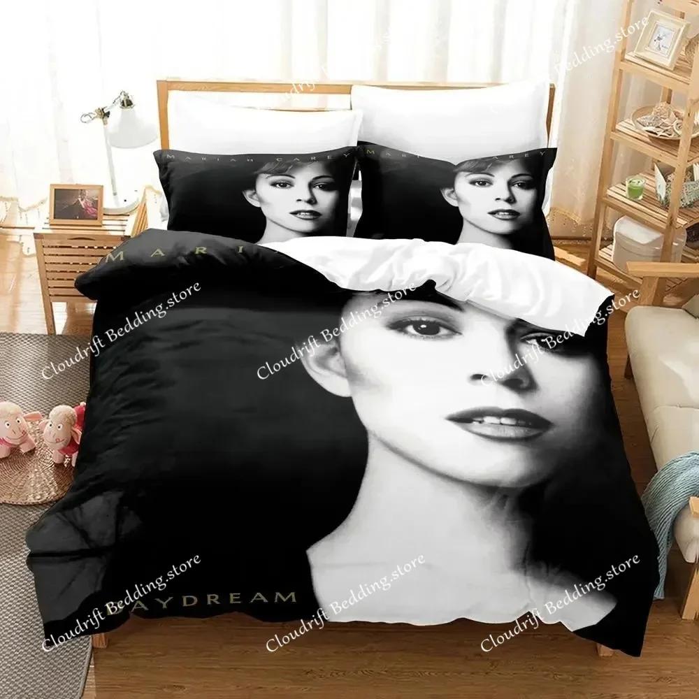 Mariah Carey Bedding Set Boys Girls Twin Queen Size Duvet Cover Pillowcase Bed Kids Adult Fashion Home Textileextile026