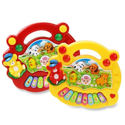 Jouet Musical pour bébé, clavier de Piano électrique, Instrument de musique clignotant, jouets éducatifs précoces pour enfants