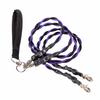 Double Bungee Dog Leash 360-degree Swivel Tangle-Free Dual Dog Leash Shock Absorbing