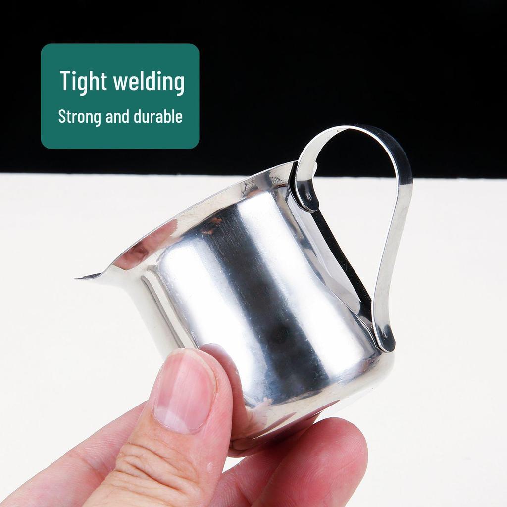 Stainless Steel Latte Art Milk Creamer with Pointed Spout
